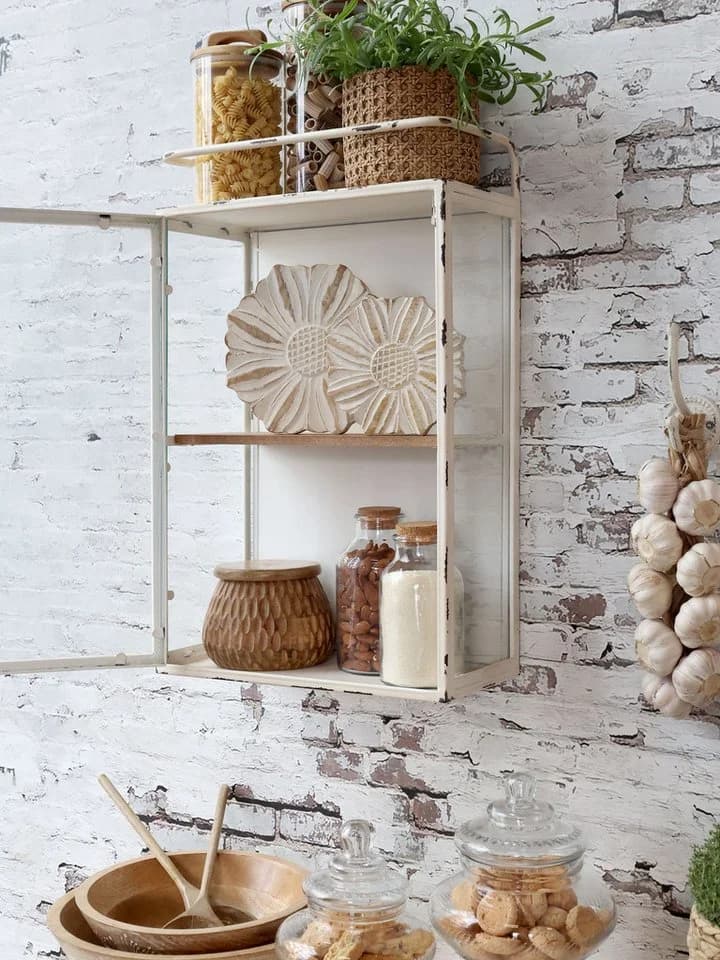 Chic Antique Aufbewahrungsdose mit Deckel aus Mangoholz - Bild 4