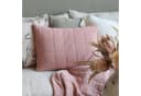 Chic Antique Kissenbezug Rosa Taupe Baumwolle Bild 3