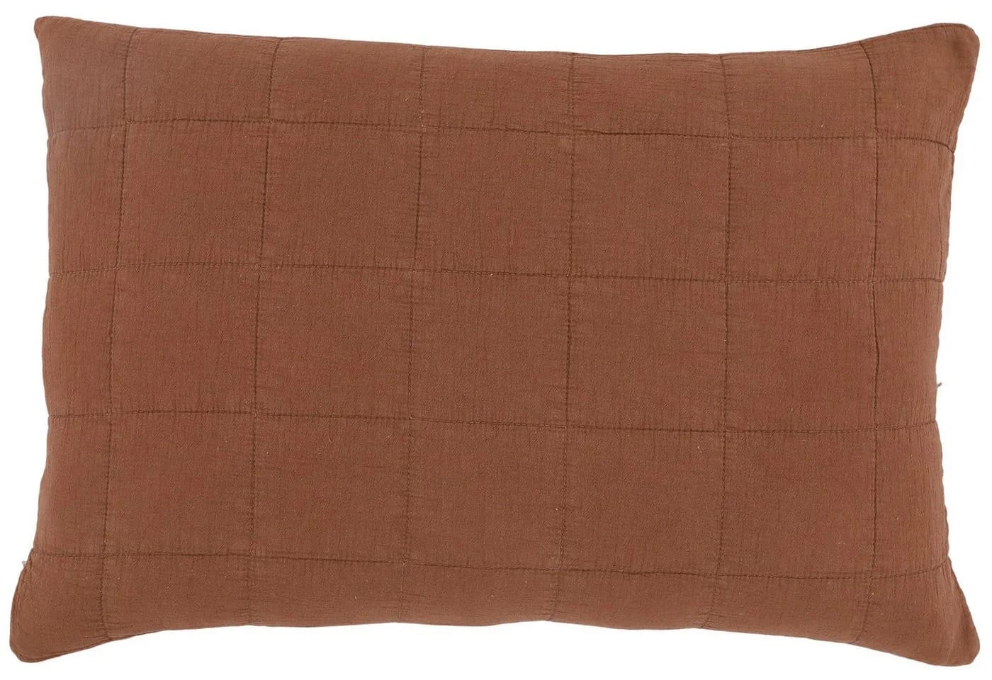 Chic Antique Kissenbezug 60x40cm Baumwolle Terracotta - Bild 2