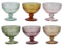 Chic Antique Gläser-Set 6x Trinkgläser 260ml Bunt Glas Bild 2