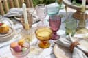 Chic Antique Gläser-Set 6x Trinkgläser 260ml Bunt Glas Bild 4