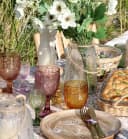 Chic Antique Weinglas-Set 6er Bunt mit Muster Glas Bild 5