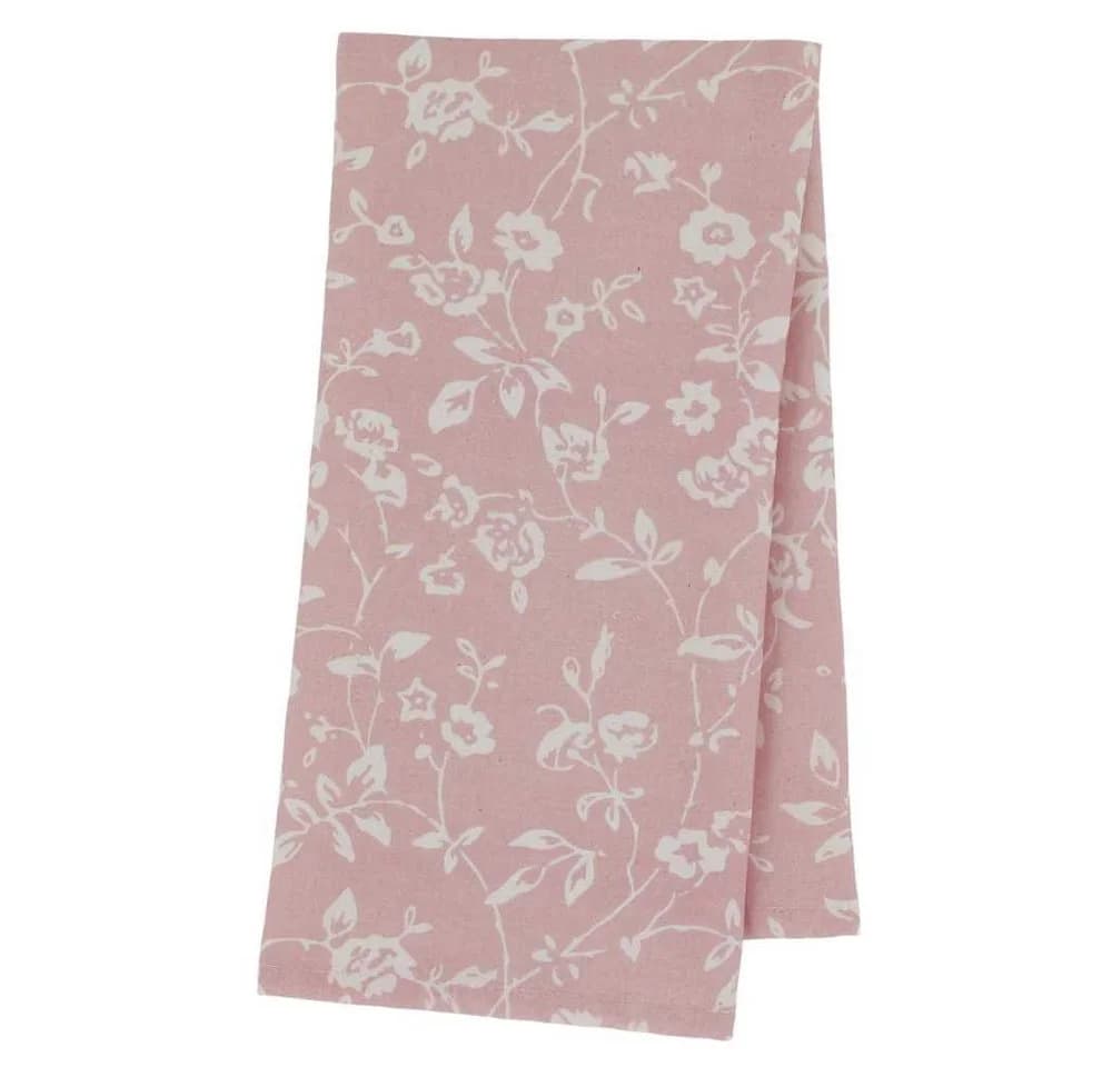 Chic Antique Geschirrtuch AIX Rosa mit Wildrosen-Print - Bild 3