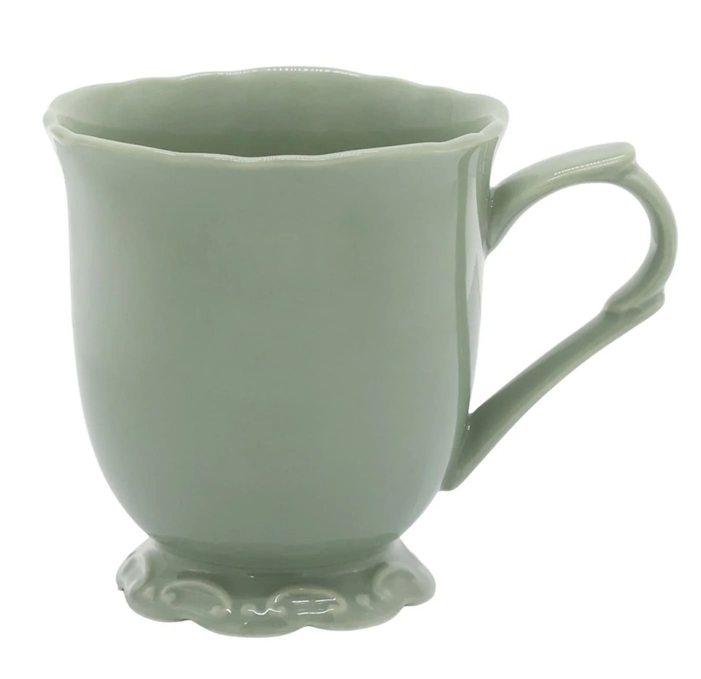 Chic Antique Kaffeetasse Provence Grün 0,3l Porzellan - Bild 2