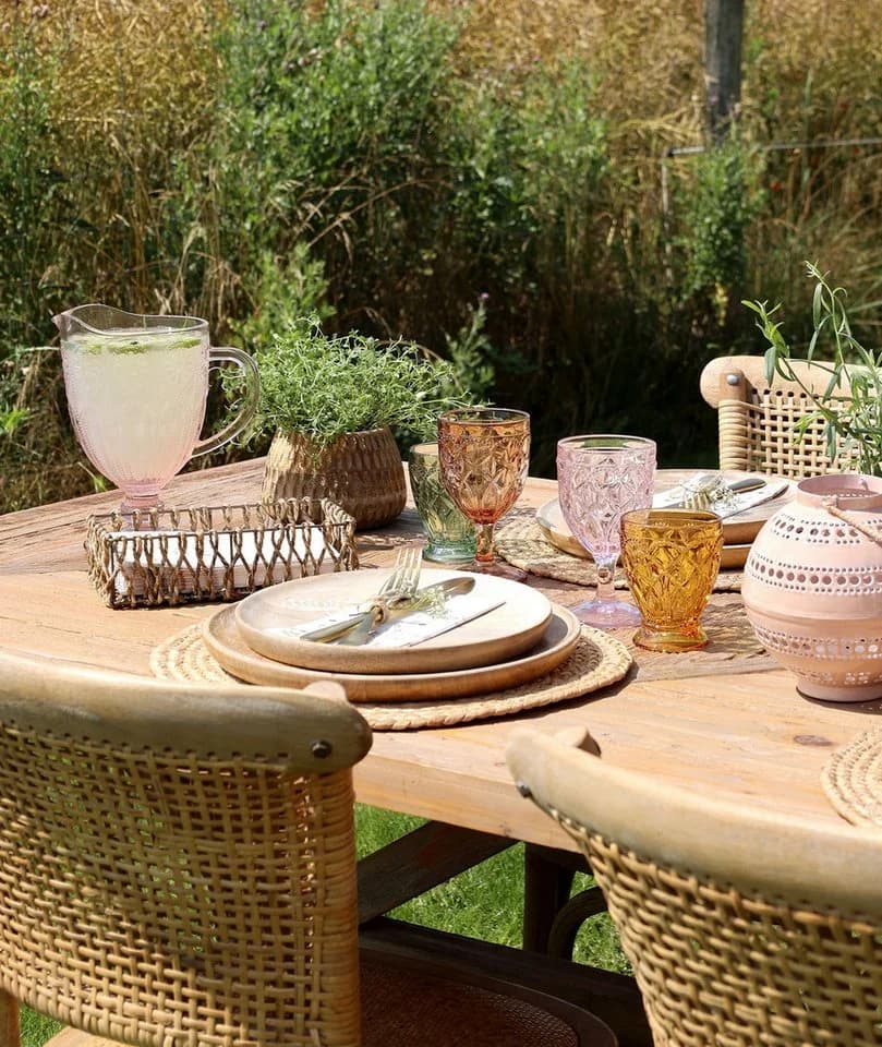 Chic Antique Weinglas-Set 6er Bunt mit Muster 250ml - Bild 5
