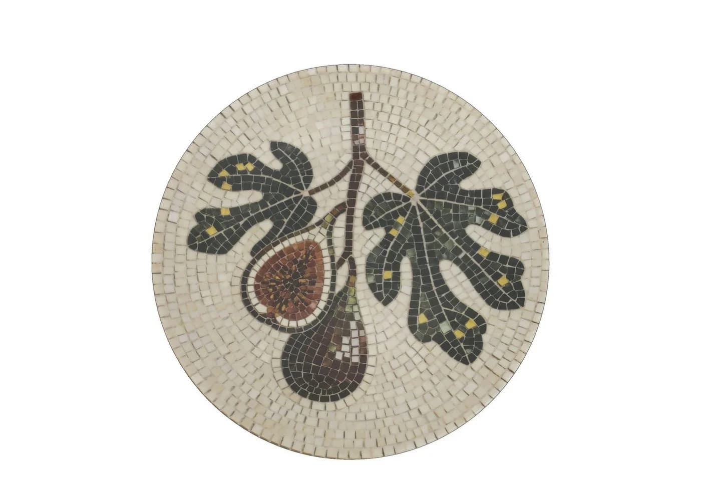 Chic Antique Teller Tablett Mediterranes Mosaik Steingut - Bild 2
