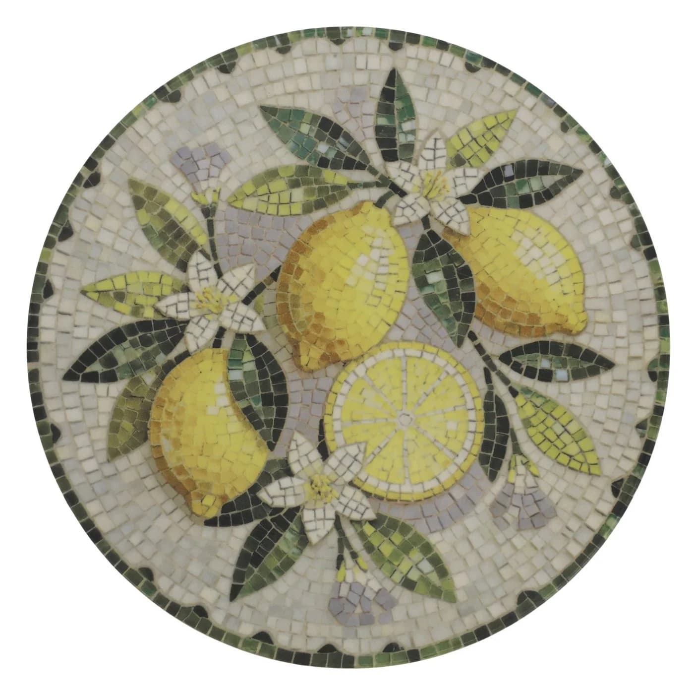 Chic Antique Teller Mosaikoptik Keramik Bunt 21cm - Bild 3