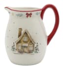 Chic Antique Kanne mit Weihnachtsmotiv Keramik 0,8L Bild 2