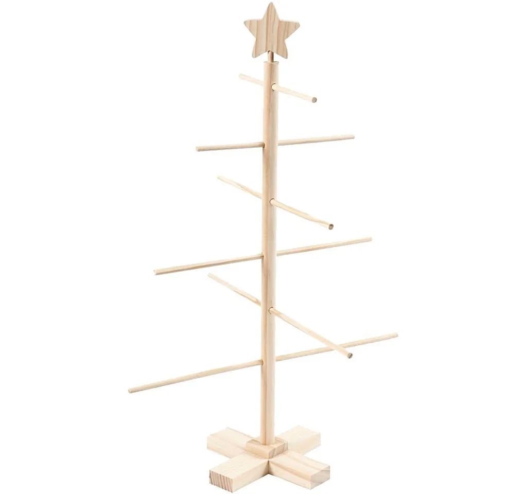 creativ company Dekoobjekt Weihnachtsständer Sternenbaum, 10-tlg.