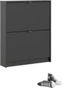 INOSIGN Schuhschwarz Schwarz Matt 2 Klappen FSC Holzwerkstoff Bild 5