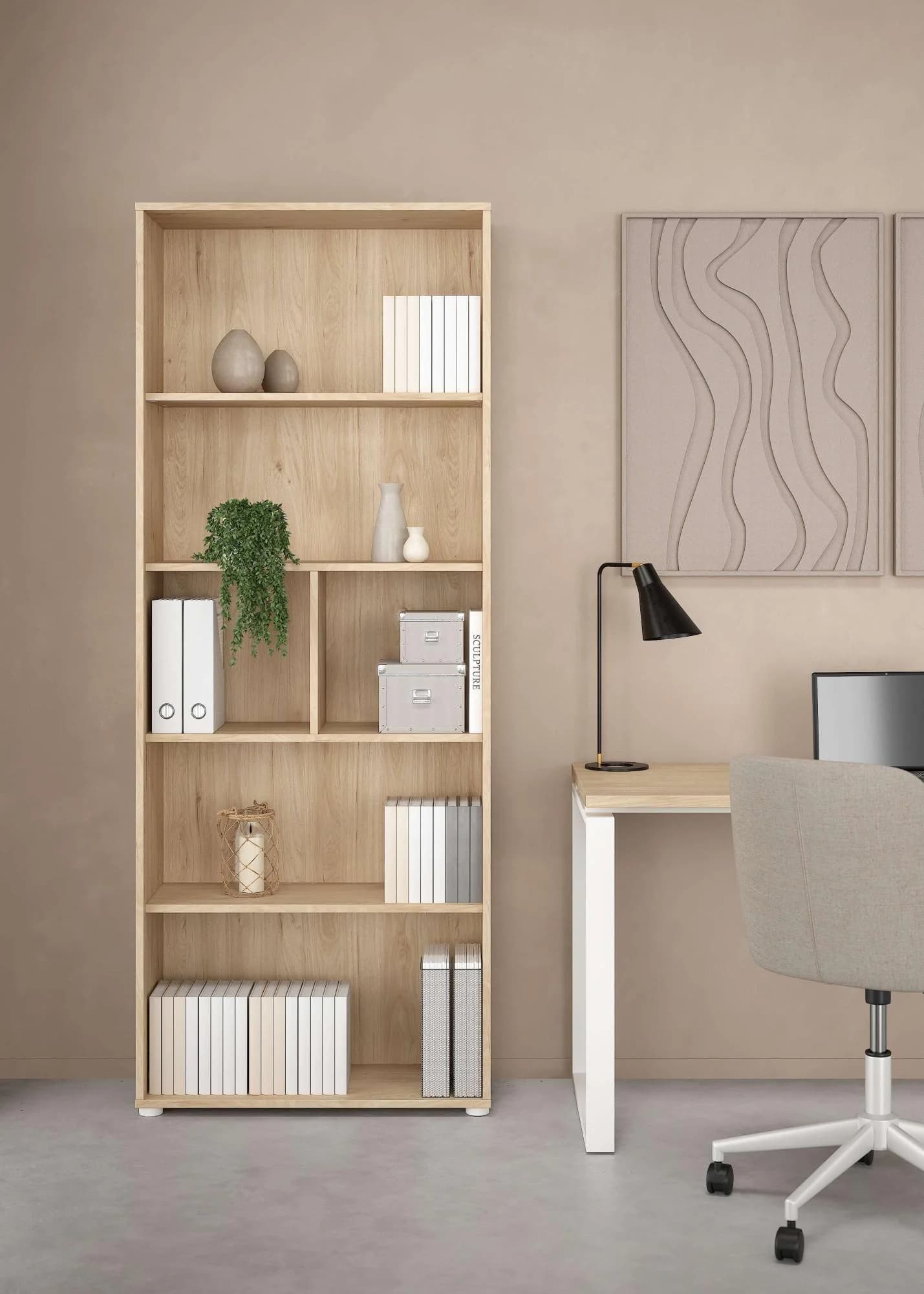INOSIGN Sign Regal Braun Holzwerkstoff 4 Einlegeböden