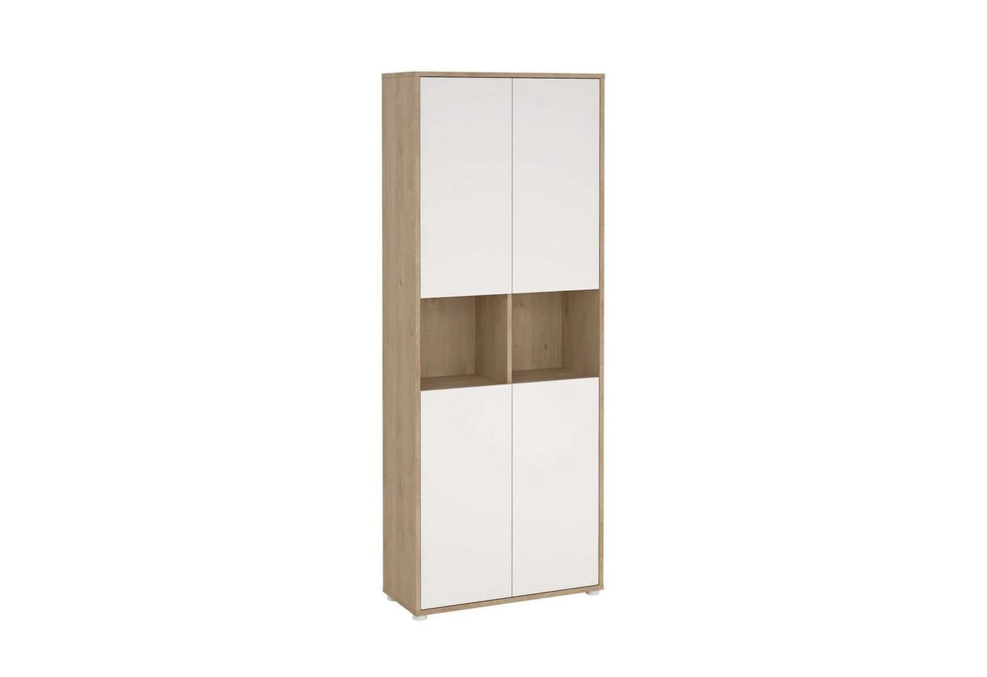 INOSIGN Aktenschrank Sign Weiß Jackson Hickory 4 Türen