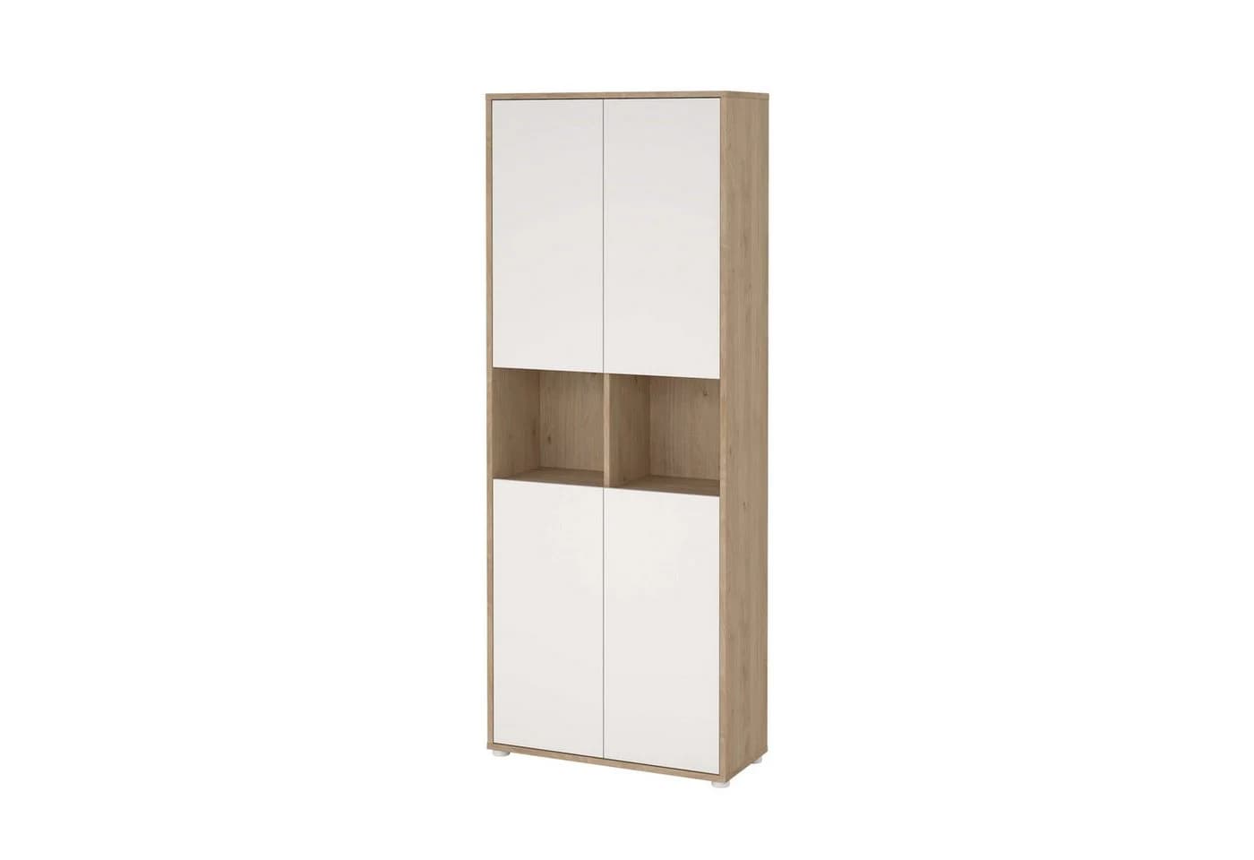 INOSIGN Aktenschrank Sign Weiß Jackson Hickory 4 Türen - Bild 4