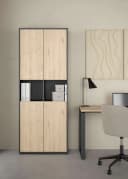 INOSIGN Aktenschrank Grau 4 Türen 4 Einlegeböden Bild 2