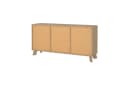 Sideboard ANDAS Ikast Weiß Jackson Hickory 2 Türen 3 Schubladen Bild 4