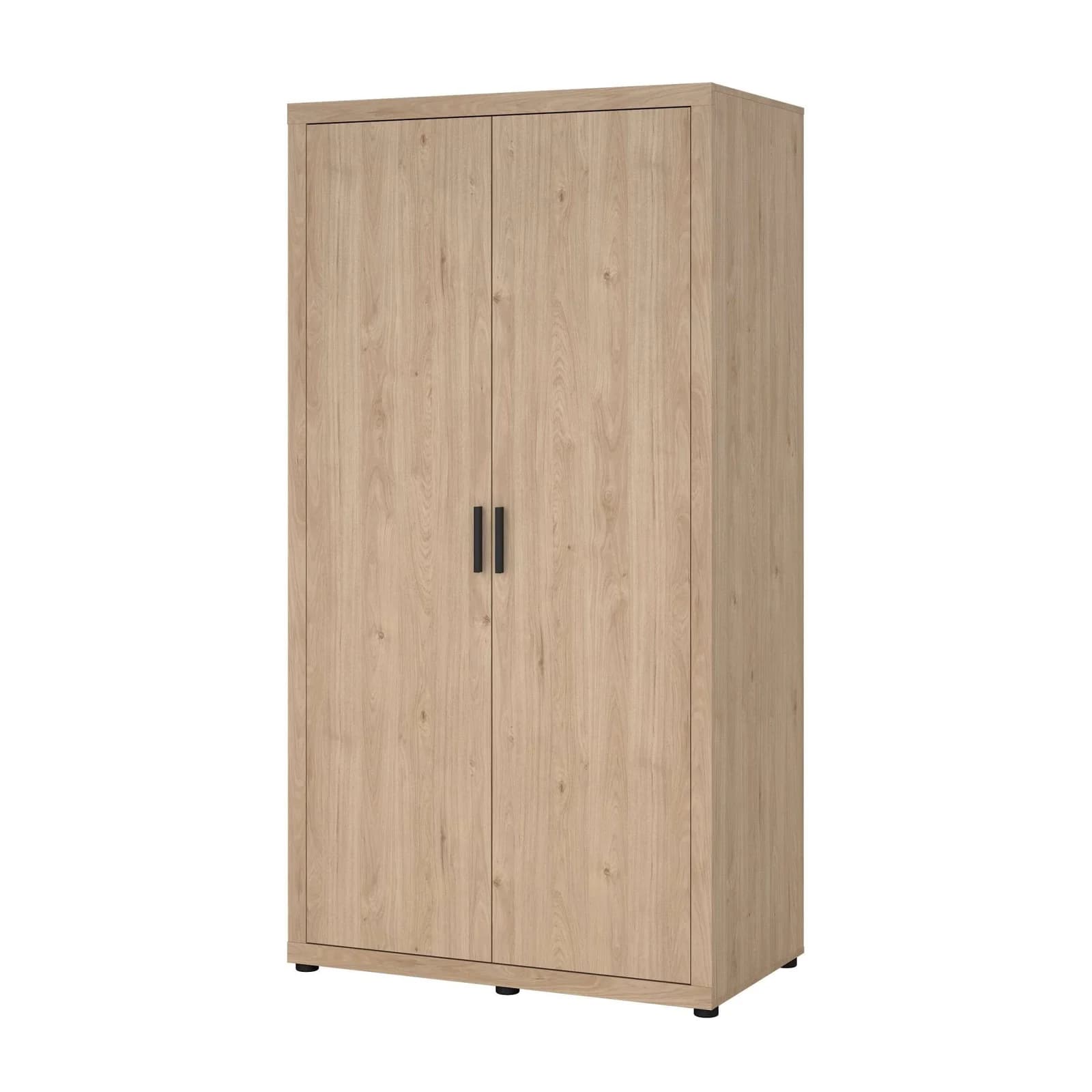 INOSIGN Garderobenschrank Mira 2-Türig Jackson Hickory Schwarz