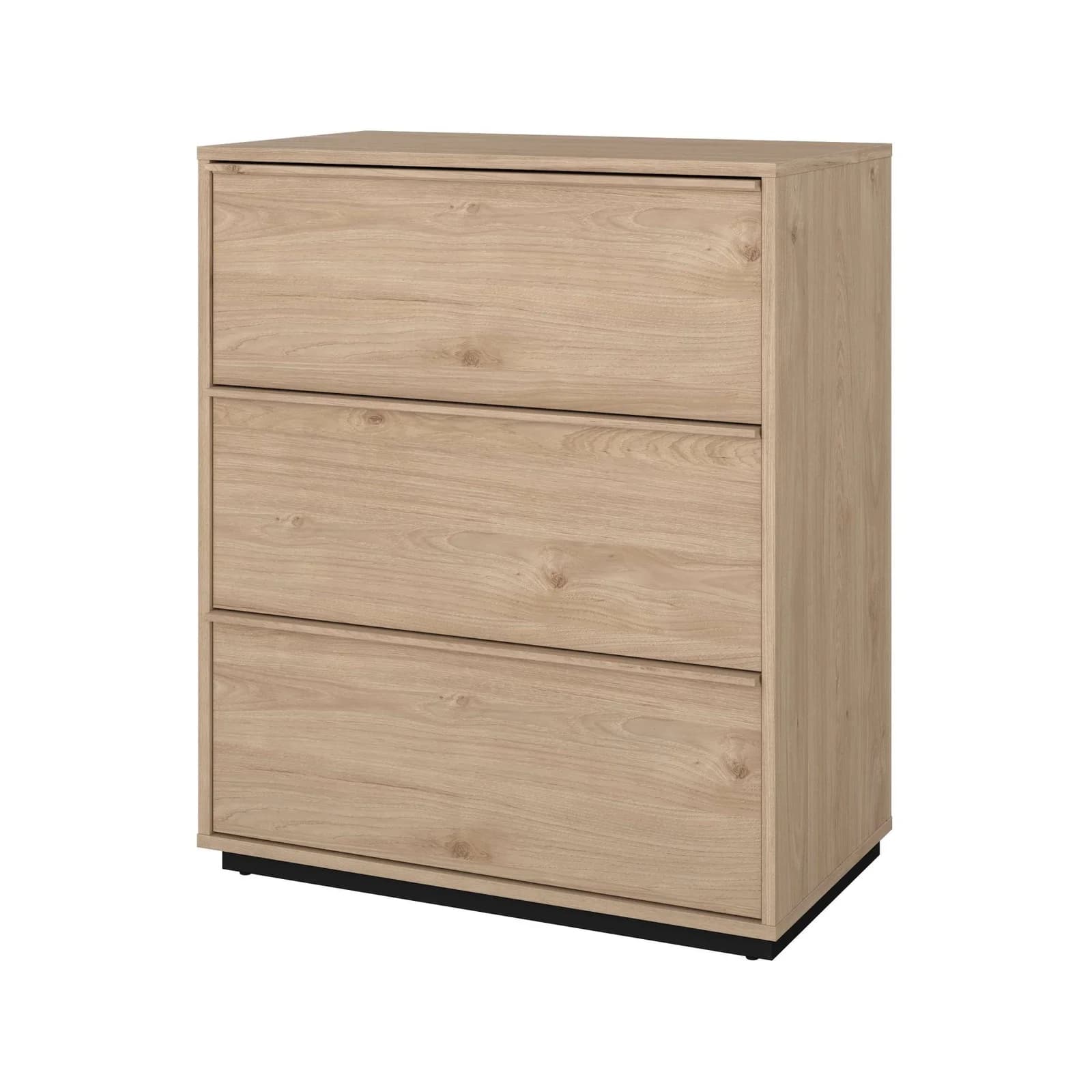 INOSIGN Kommode mit 3 Schubladen Eiche-Optik Beige