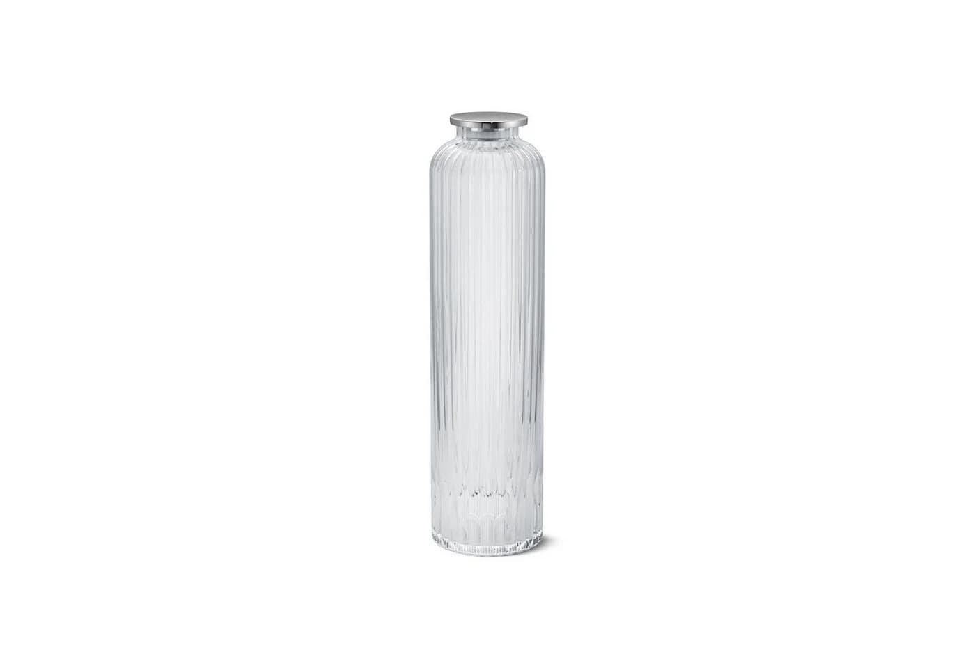 Georg Jensen Karaffe Bernadotte 1100 ml Glas Edelstahl - Bild 2
