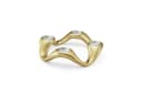 Georg Jensen Cobra Kerzenhalter Rund Gold Bild 1