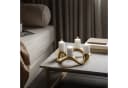 Georg Jensen Cobra Kerzenhalter Rund Gold Bild 3