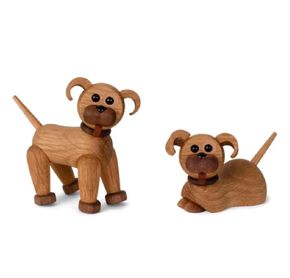 Spring Copenhagen Dekofigur Liegender Welpe Hund Coco