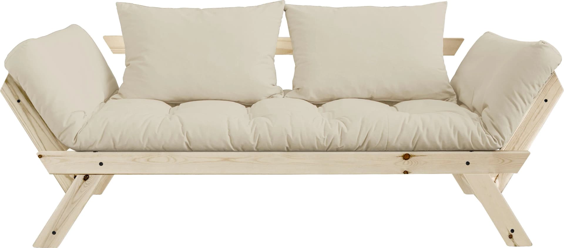 Schlafsofa KARUP DESIGN Bebop Beige Natur mit Matratze