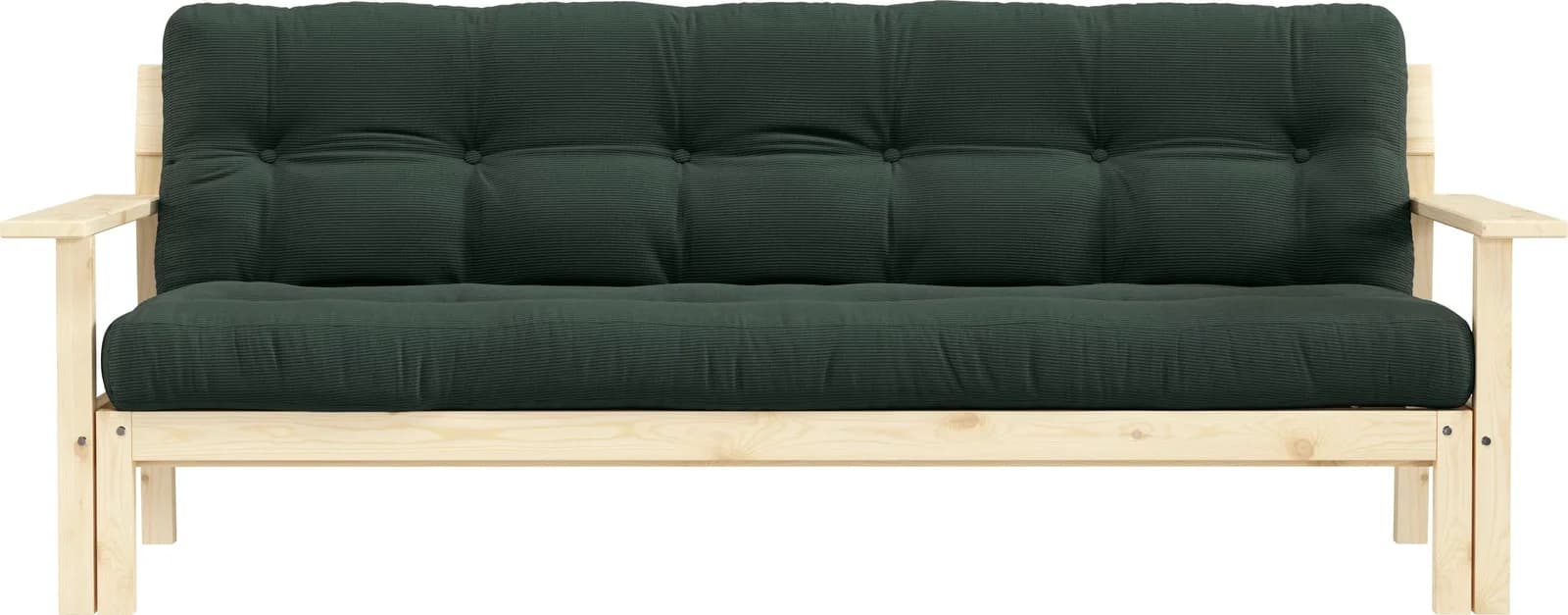 Karup Design Unwind Schlafsofa Grün Polyester Kiefernholz