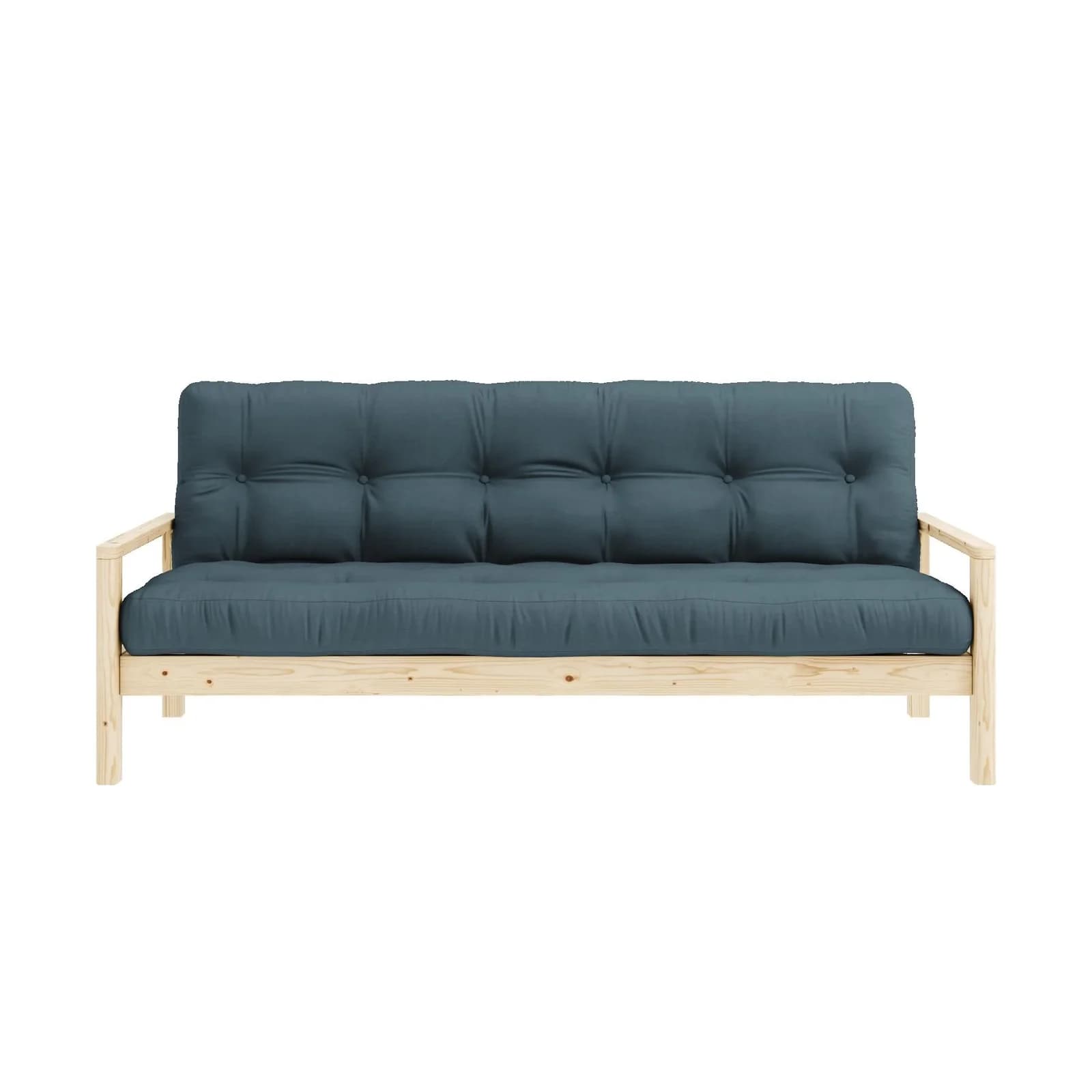 Karup Design Schlafsofa KNOB Petrol Blau mit Futonmatratze
