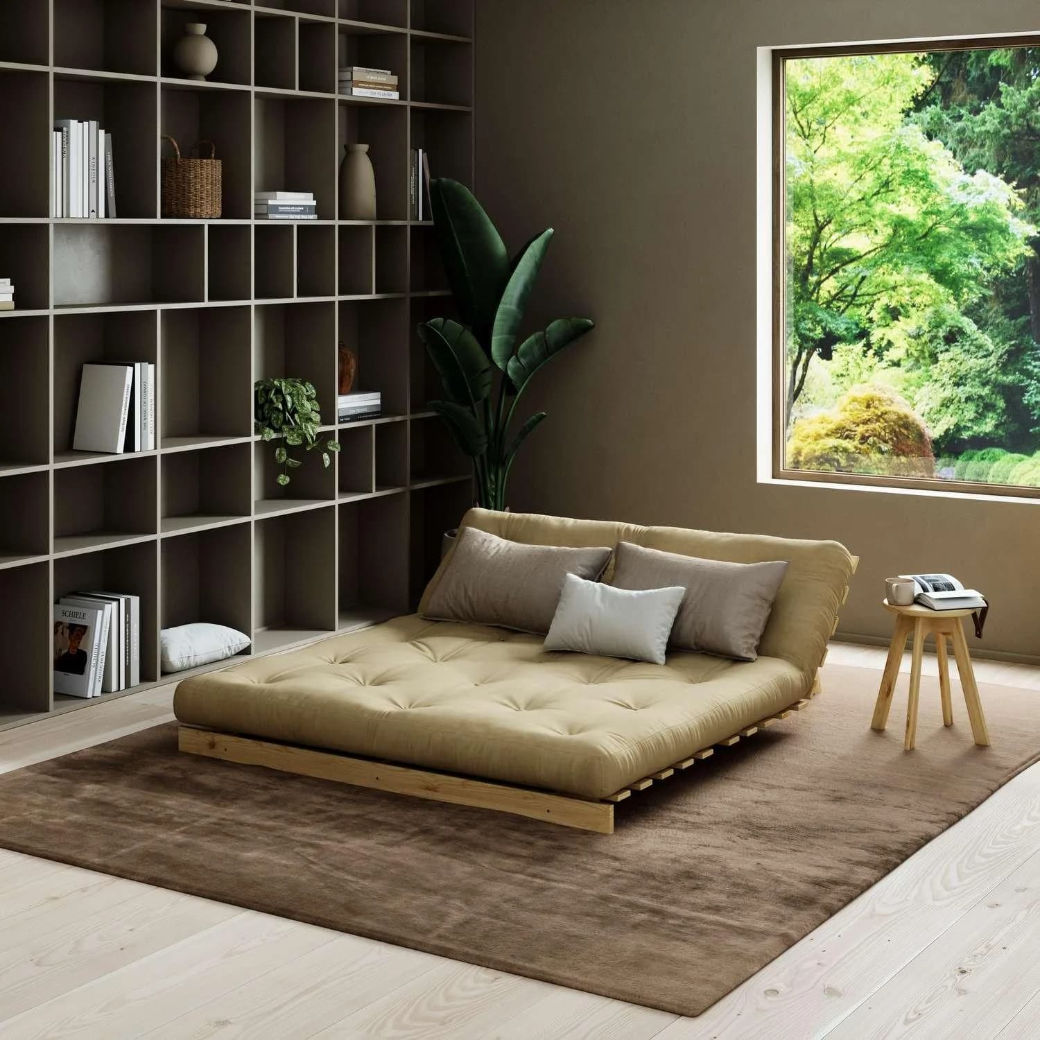 Karup Design Roots Daybett Schlafsofa FSC-Massivholz Blau