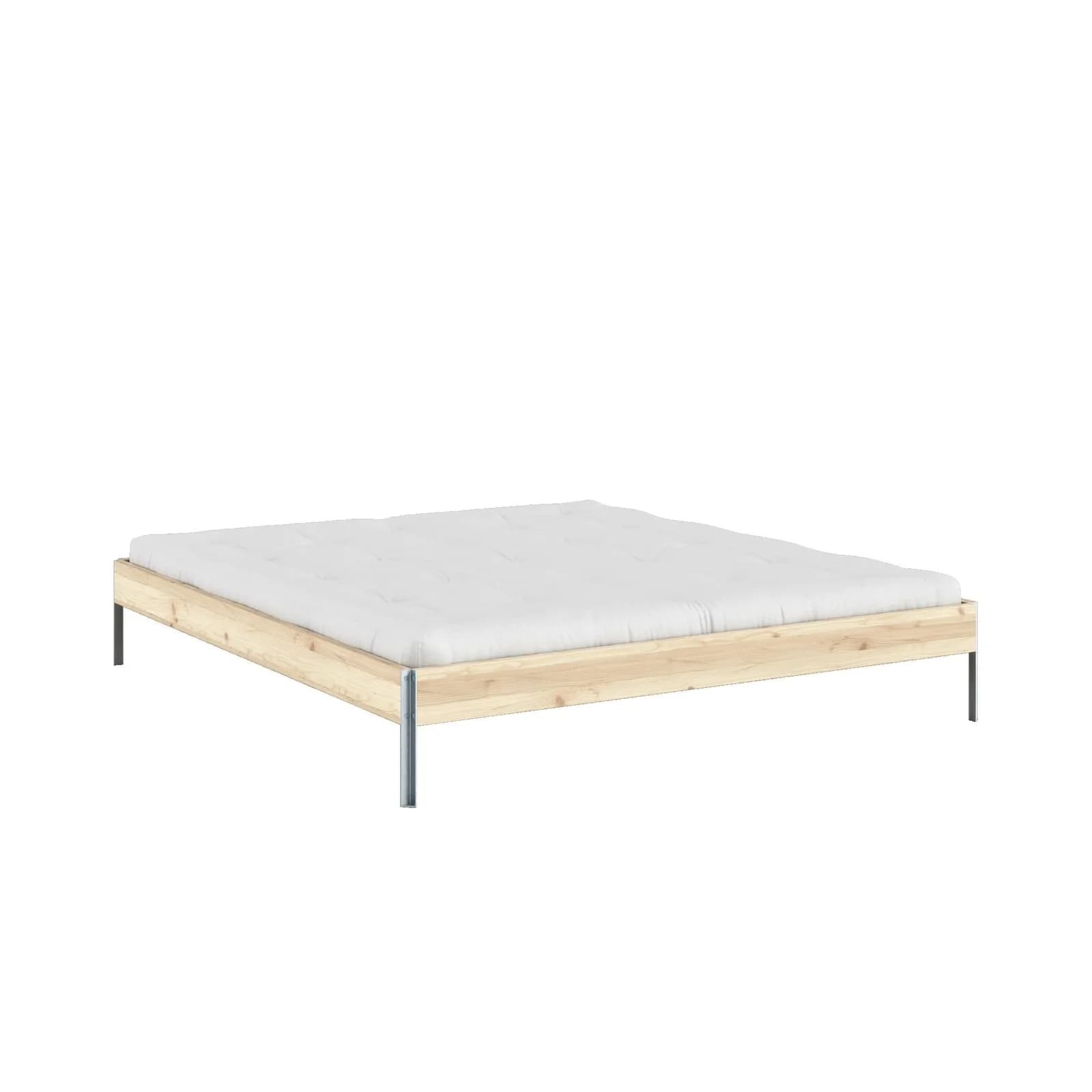Karup Design Core Bettgestell Kiefer Stahl Bodenbett