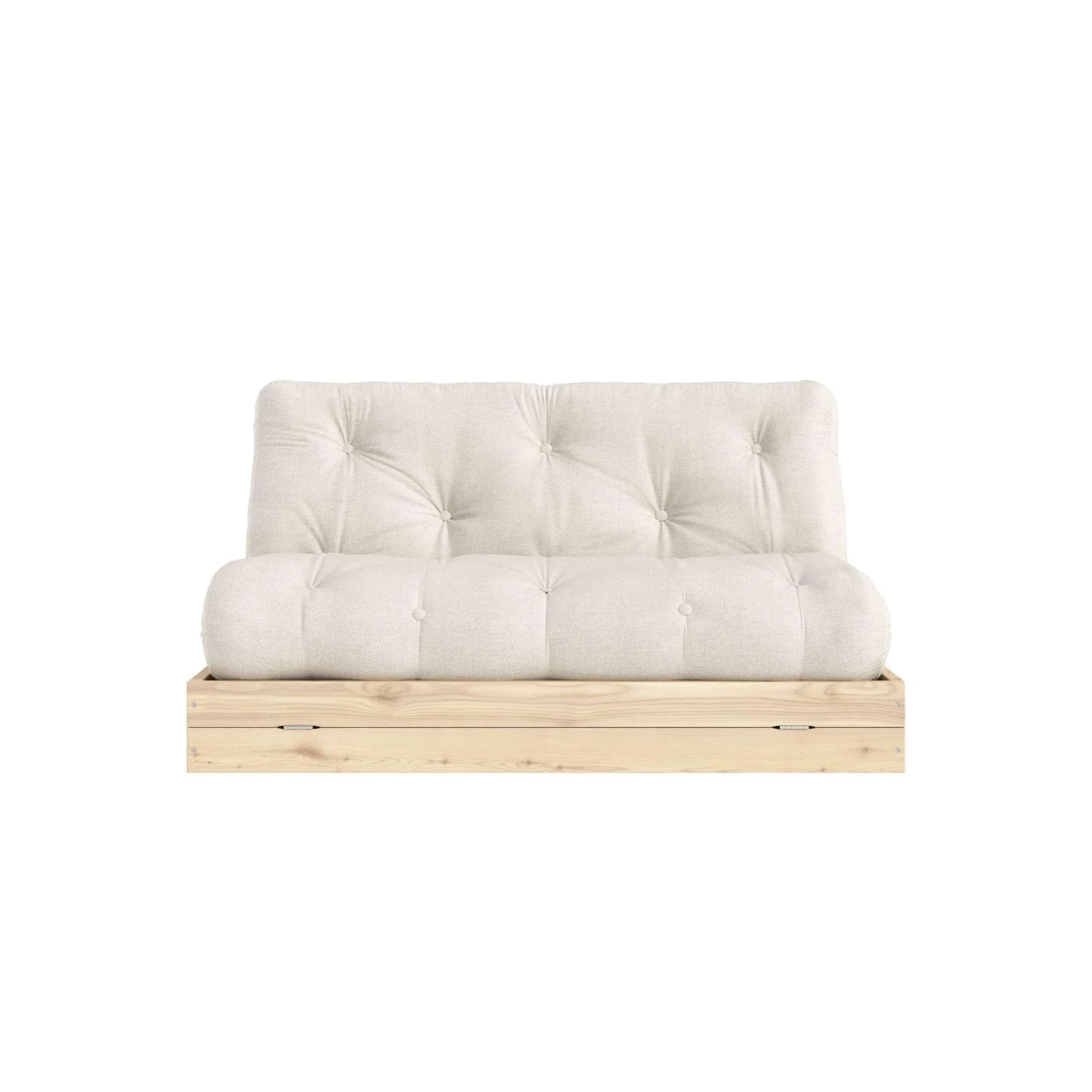 Karup Design Flip Schlafsofa Beige FSC Massivholz Futonmatratze