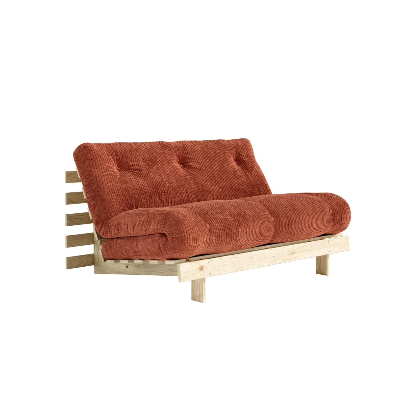 Karup Design Roots Sofa Bed Schlafsofa mit Futonmatratze Retro Orange