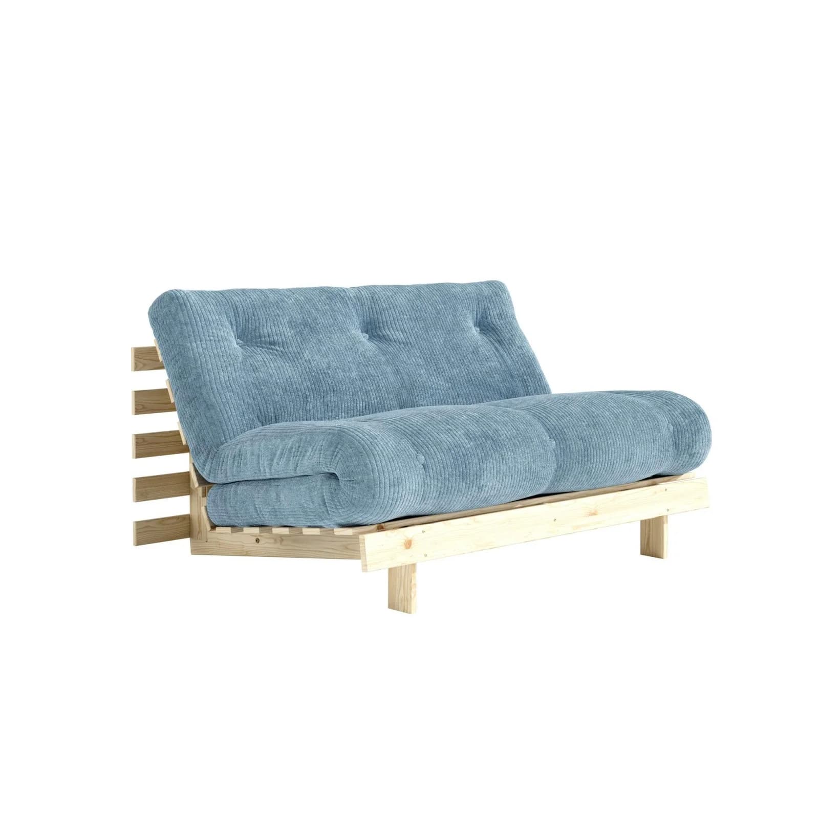 Karup Design Roots Sofa Bed mit Futonmatratze blau