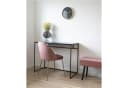 House Nordic Schreibtisch Schwarz Stahl Melamin Bild 1