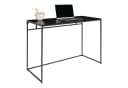 House Nordic Schreibtisch Schwarz Stahl Melamin Bild 2