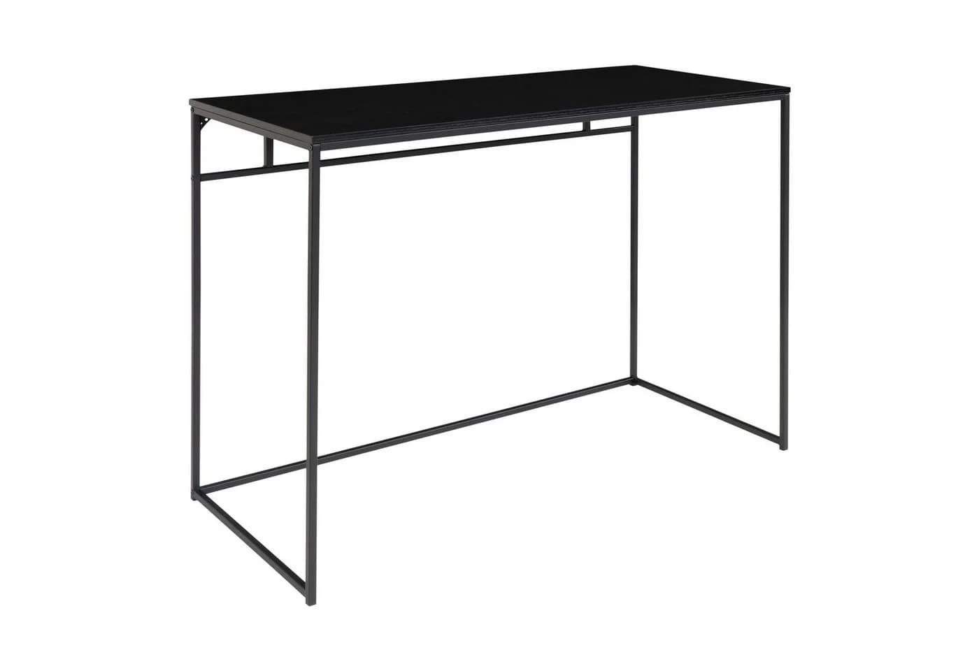 House Nordic Schreibtisch Schwarz Stahl Melamin - Bild 3