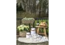 House Nordic Hocker Natur Teak Holz Skandinavisch Bild 5