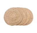 House Nordic Plaid Bombay Platzsets Set von 4 Natur Jute Bild 2