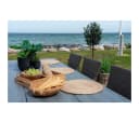 House Nordic Plaid Bombay Platzsets Set von 4 Natur Jute Bild 5