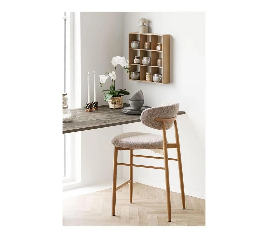 ebuy24 Küchenregal Ona Wandregal, Tassenhalter 9 Ebenen Kiefer - Bild 5