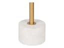 House Nordic Couchtisch Lecco Marmor Messing Ø41cm Bild 1