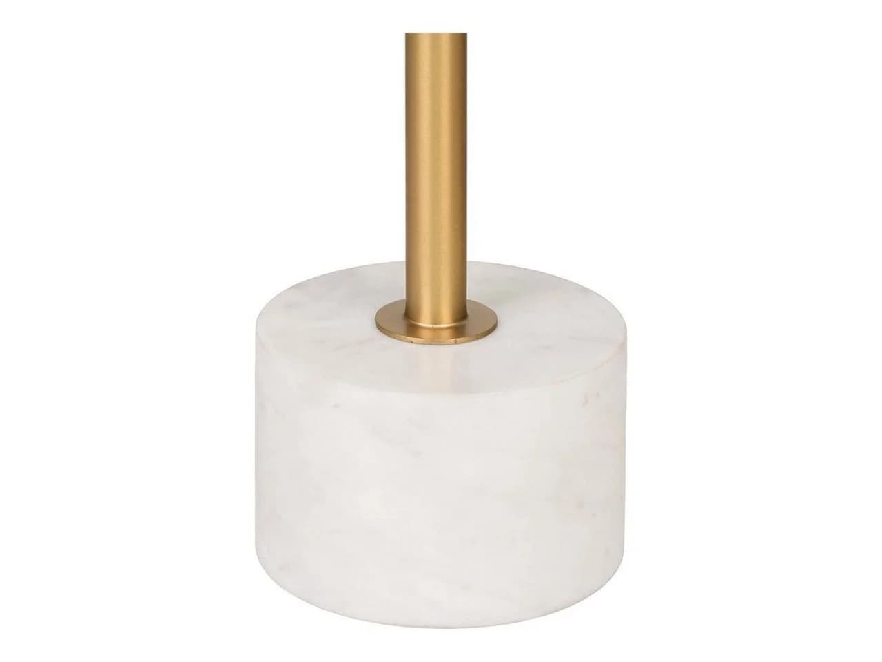 House Nordic Couchtisch Lecco Marmor Messing Ø41cm