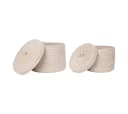 ebuy24 Allzweckkorb Sebal Korbset 2-tlg. Beige Baumwolle Bild 1