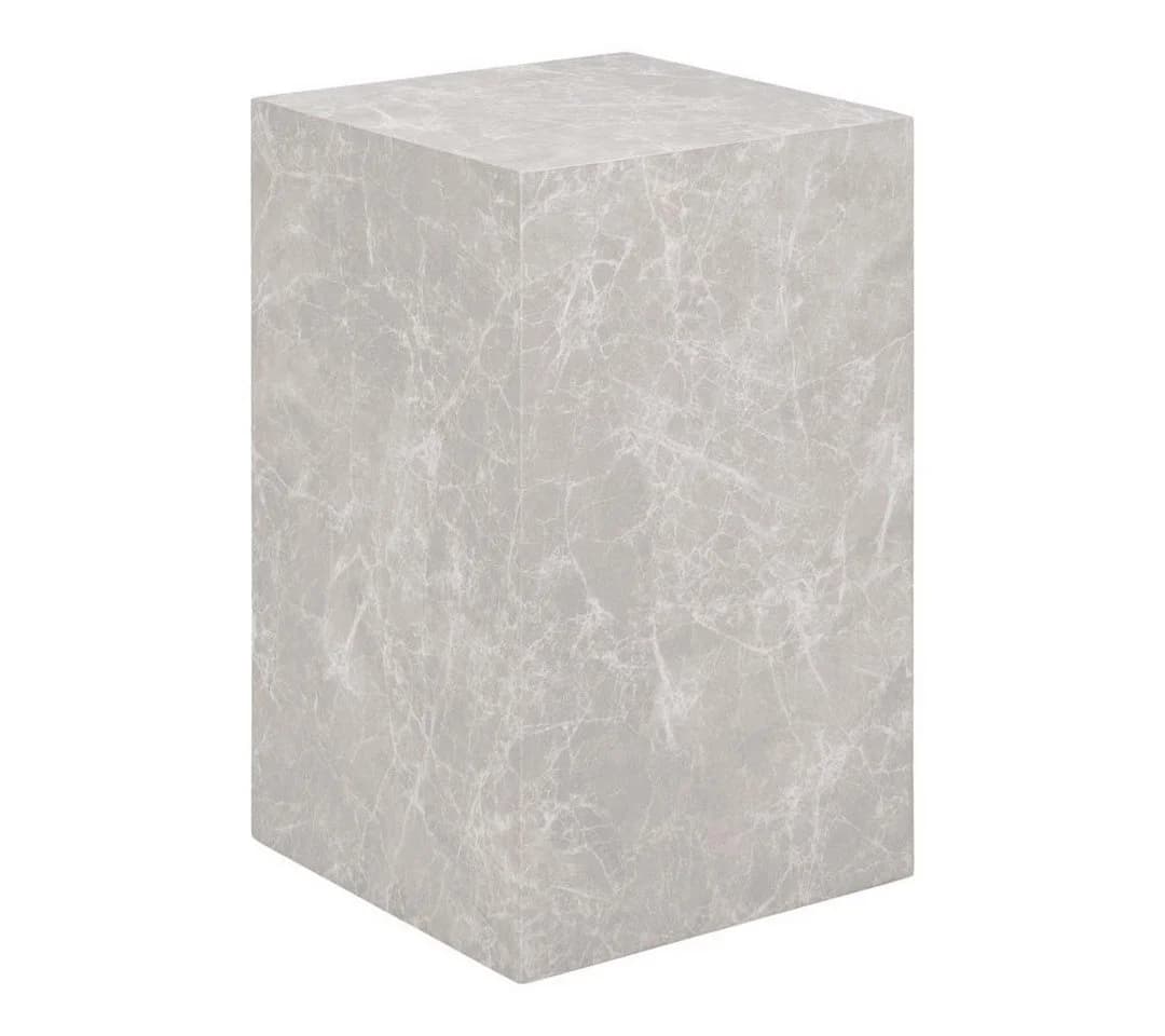 ebuy24 Beistelltisch Ecktisch Marmoroptik Greige - Bild 2