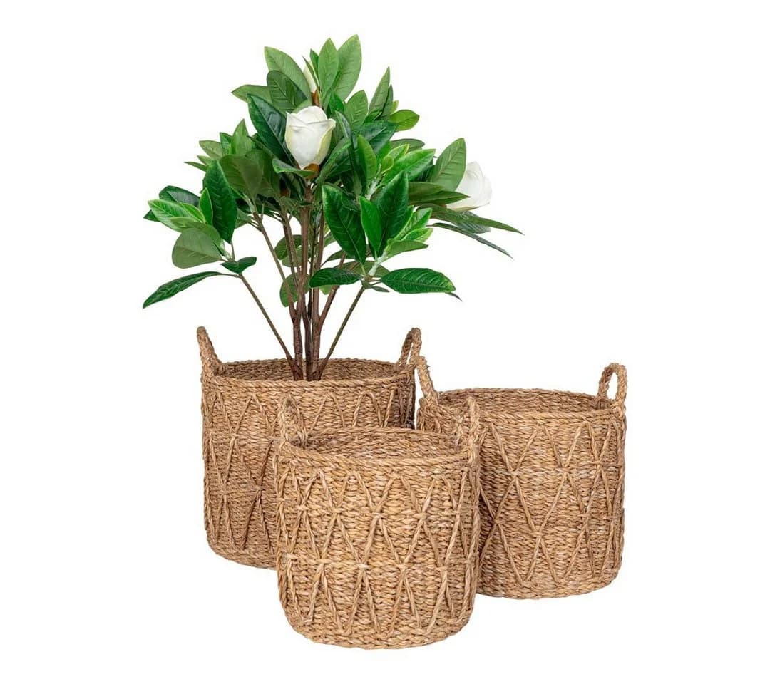 ebuy24 Allzweckkorb Krabi 3er-Set Natur
