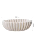House Nordic Dekoschale BOWLA Beige Polyresin Bild 3