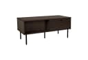 House Nordic Couchtisch Kyoto Dunkelbraun mit Schubladen Bild 4