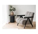 House Nordic Couchtisch Boavista Eckbeistelltisch Dunkelbraun Bild 4