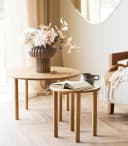 House Nordic Beistelltisch JENA massiv Eiche natur Bild 3