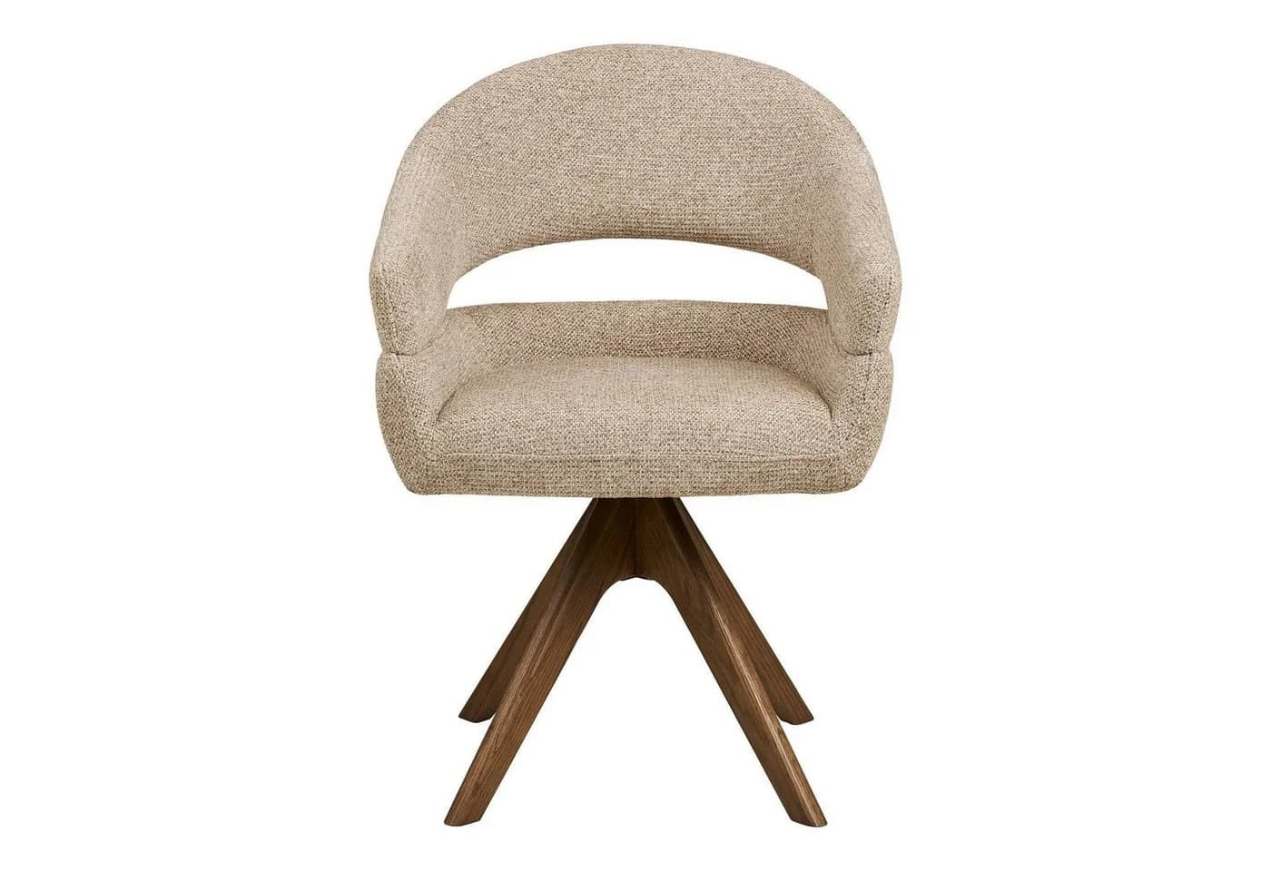 House Nordic Esszimmerstuhl Dover drehbar Sandbraun Eiche - Bild 5